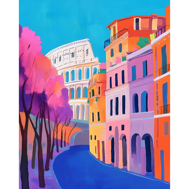 Colorful Roman Adventure