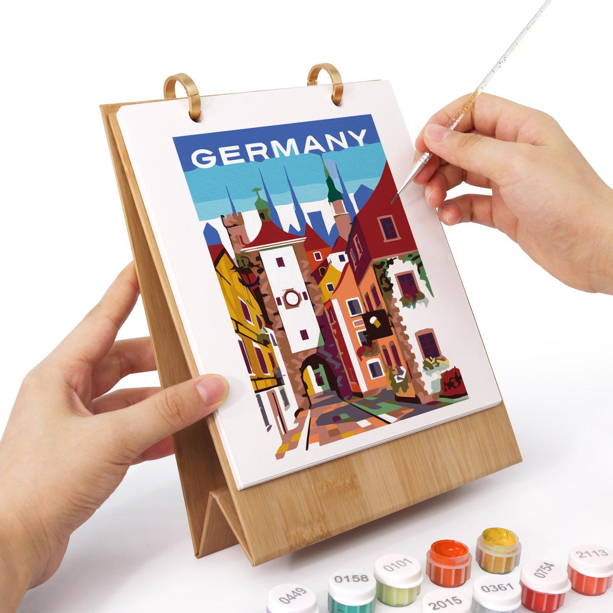 World Travel Scenic Desk Calendar 2026