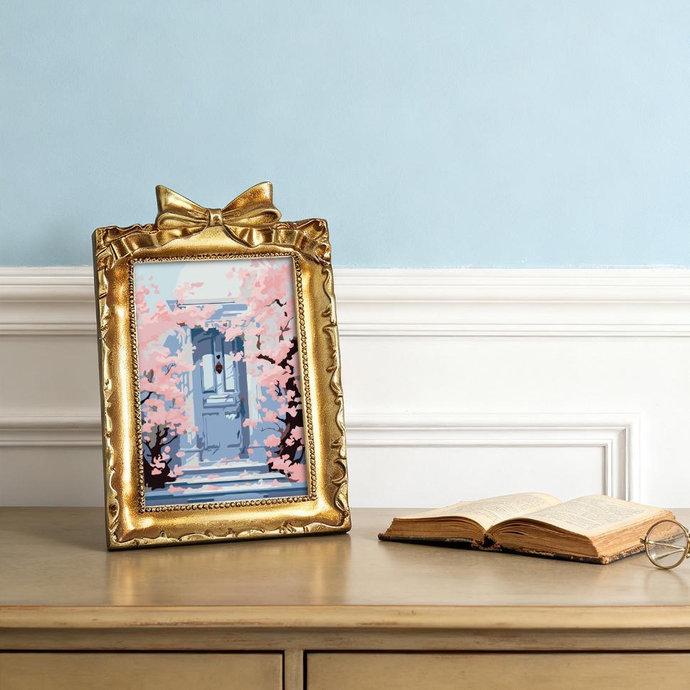 Cherry Blossom Charm: Doorway Delight