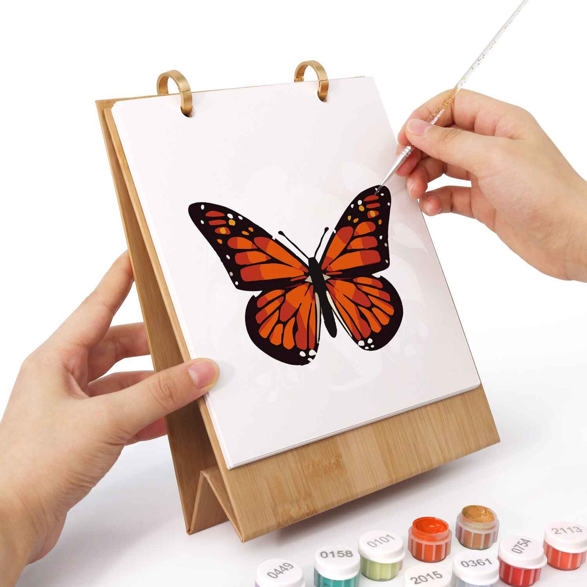 Butterfly Whimsy Desk Calendar 2026