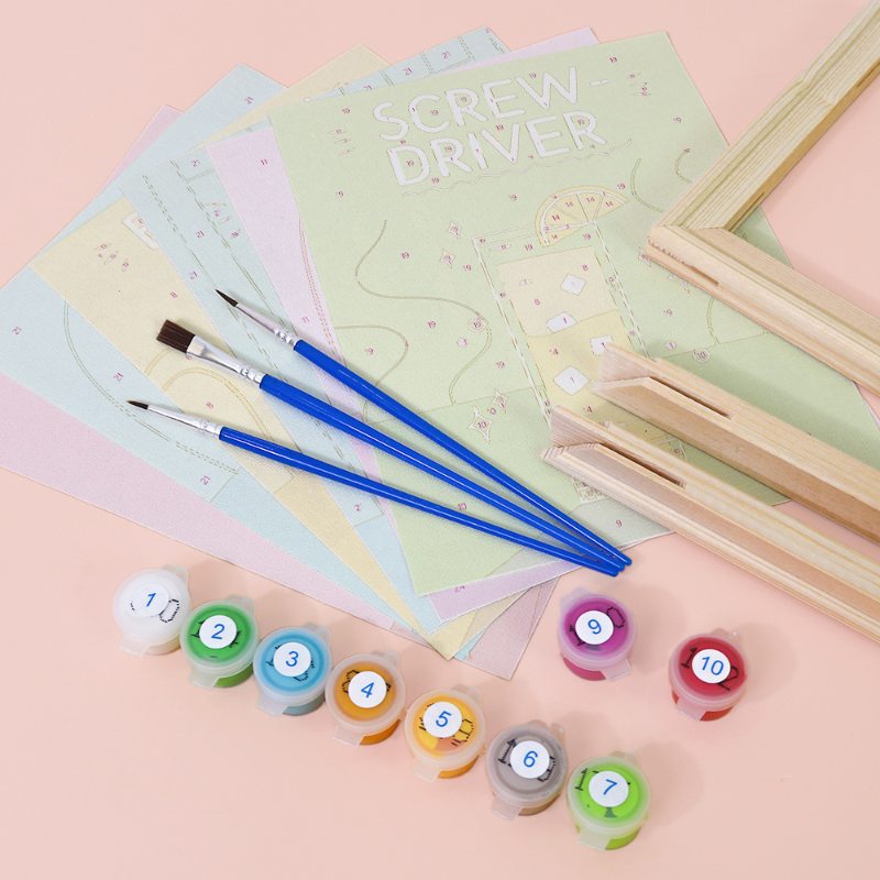 Cocktail & Canvas: Mini Drink Set