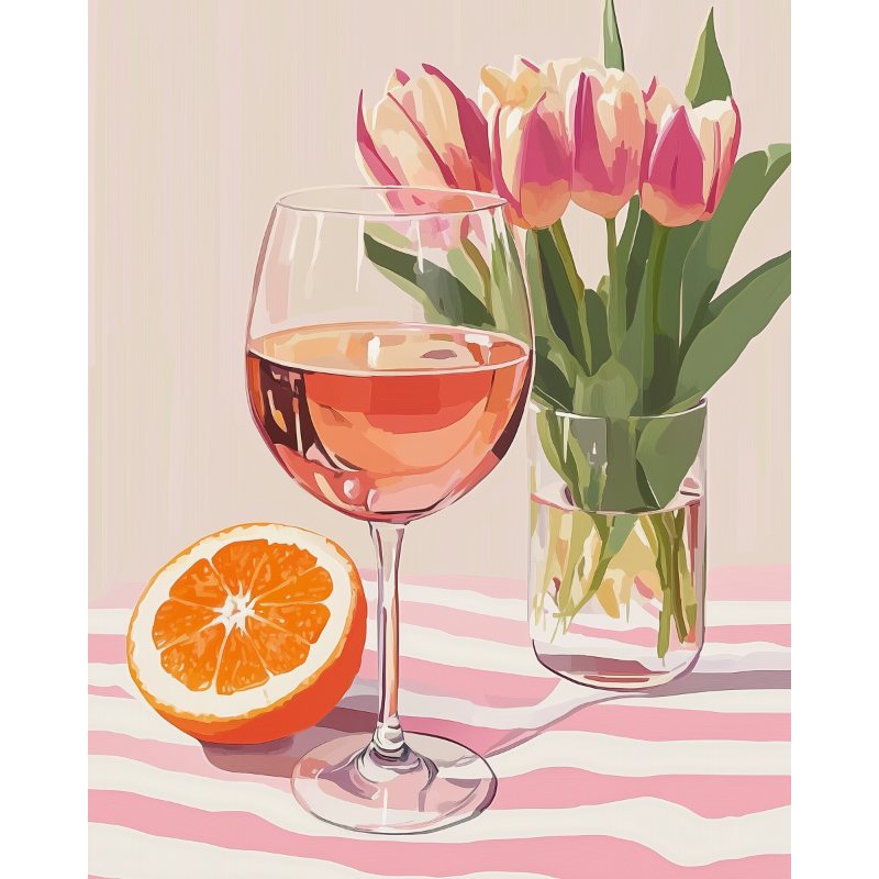 Tulips & Orange Wine Delight