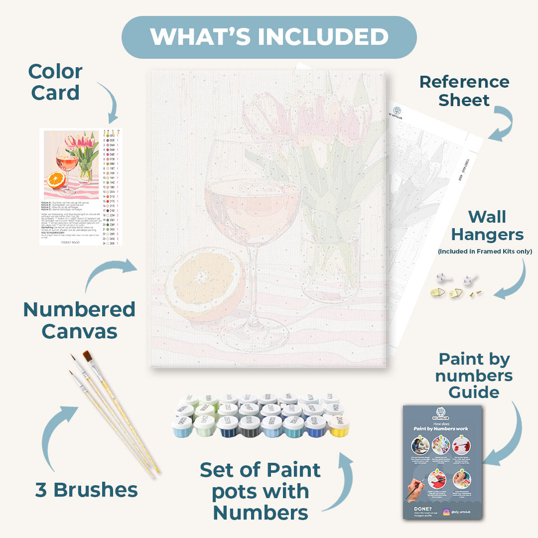 Tulips & Orange Wine Delight