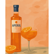 Refreshing Aperol Sunset Scene