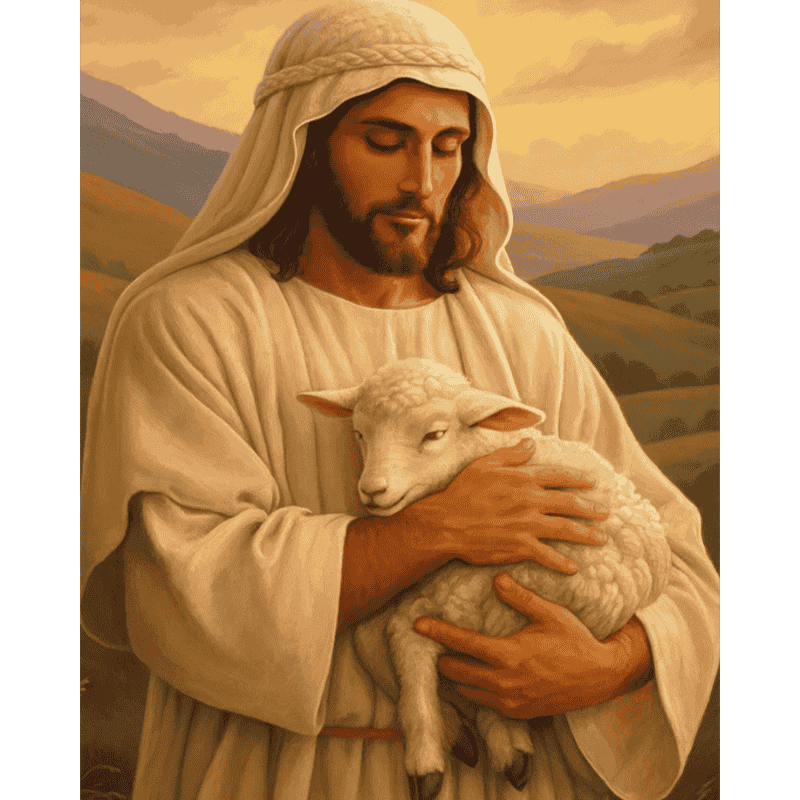 Lamb of Grace | Paint by Number
