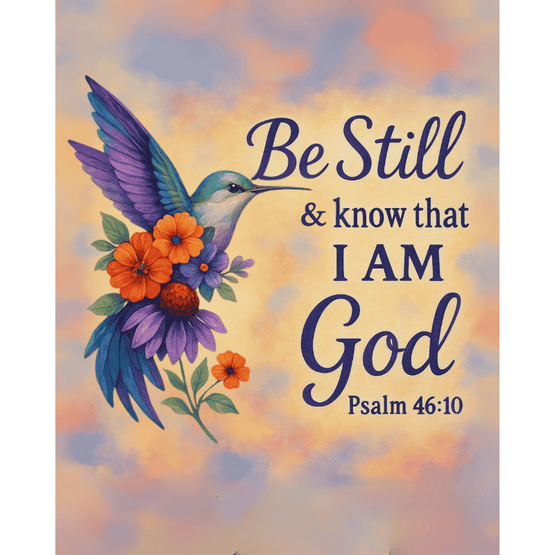 Holy Hummingbird: Verse & Faith