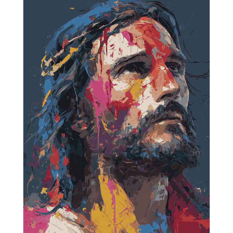 Abstract Divine | Paint by Number