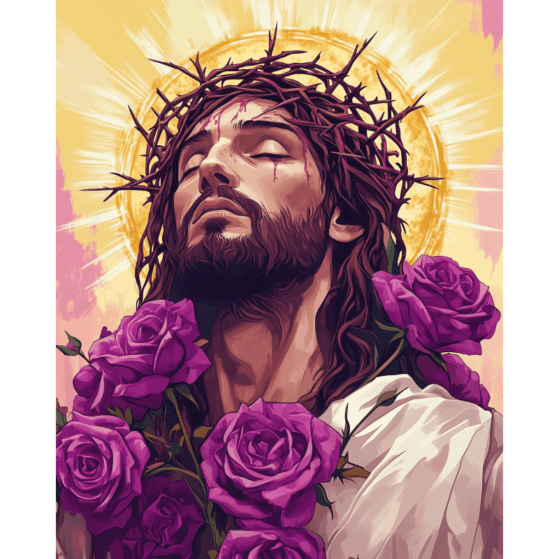 Thorn Crown Grace | Paint by Number