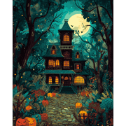 Spooky Night in the Haunted House