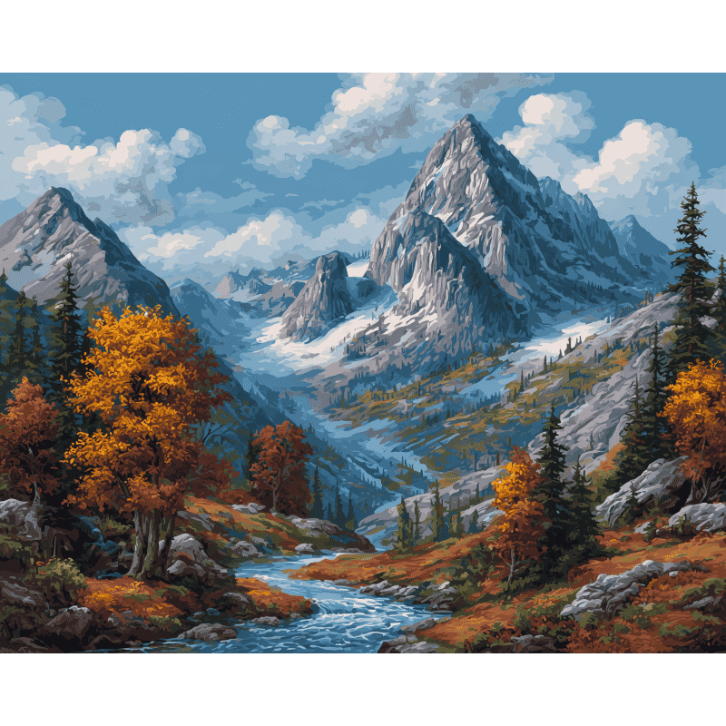 Autumn Mountain Vista