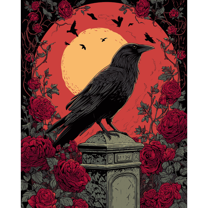 Ravens and Roses of the Night