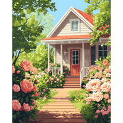 Summer Cottage Garden Escape