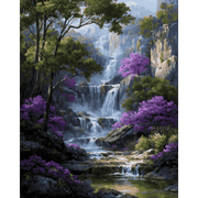 Purple Mountain Waterfall