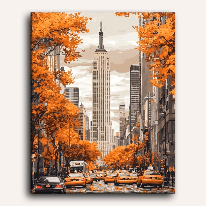 Autumn Streets of New York