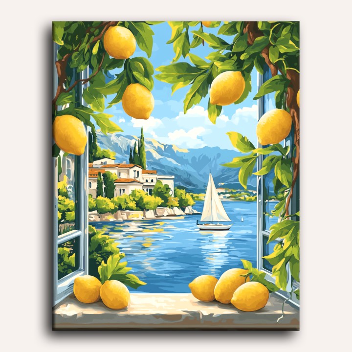 Italian Lake & Lemon Vista