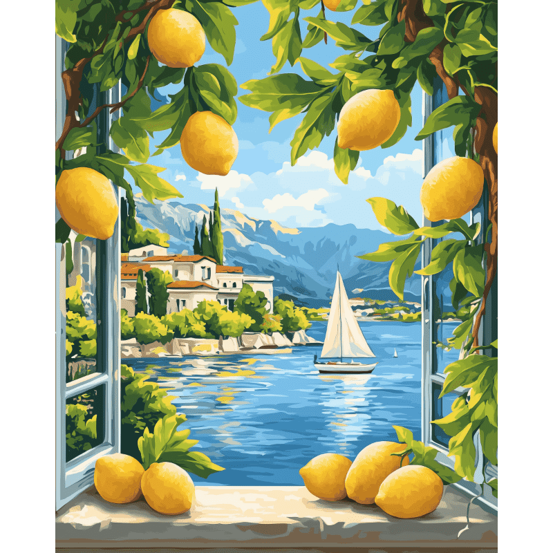 Italian Lake & Lemon Vista