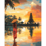 Balinese Sunset Serenity