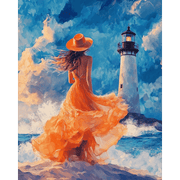 Lighthouse Keeper’s Seaside Moment