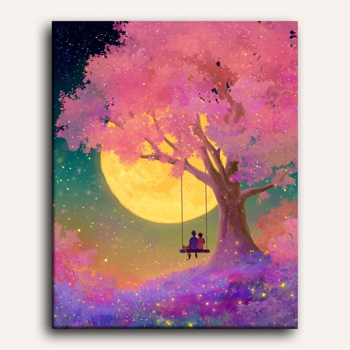 Moonlit Bonds of Friendship