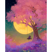 Moonlit Bonds of Friendship