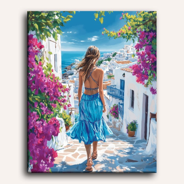 Santorini Sunset Stroll