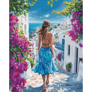 Santorini Sunset Stroll