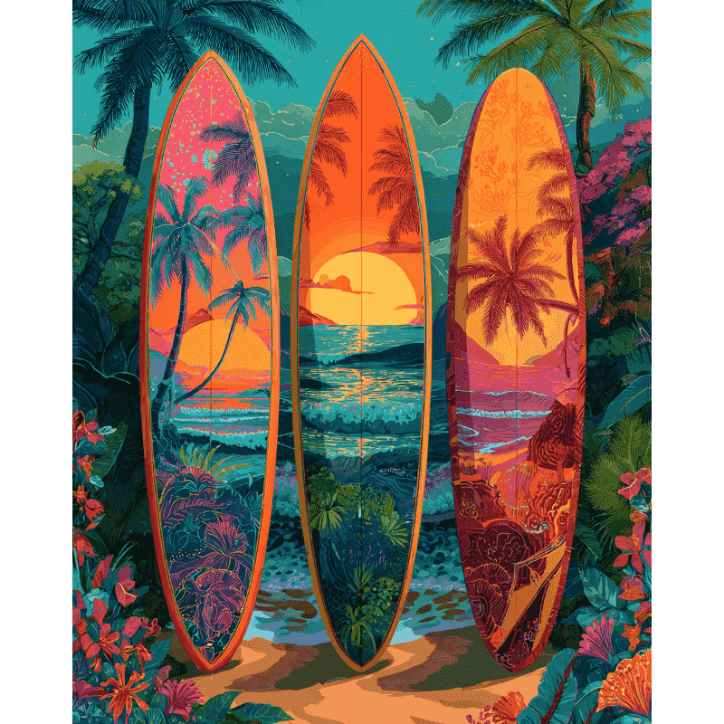 Vibrant Beach Vibes