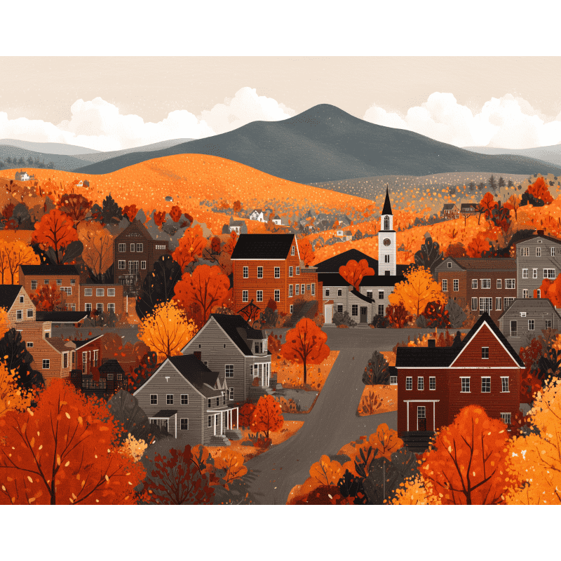 Autumn Village Escape