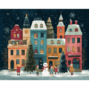 Winter Wonderland Snow Scene