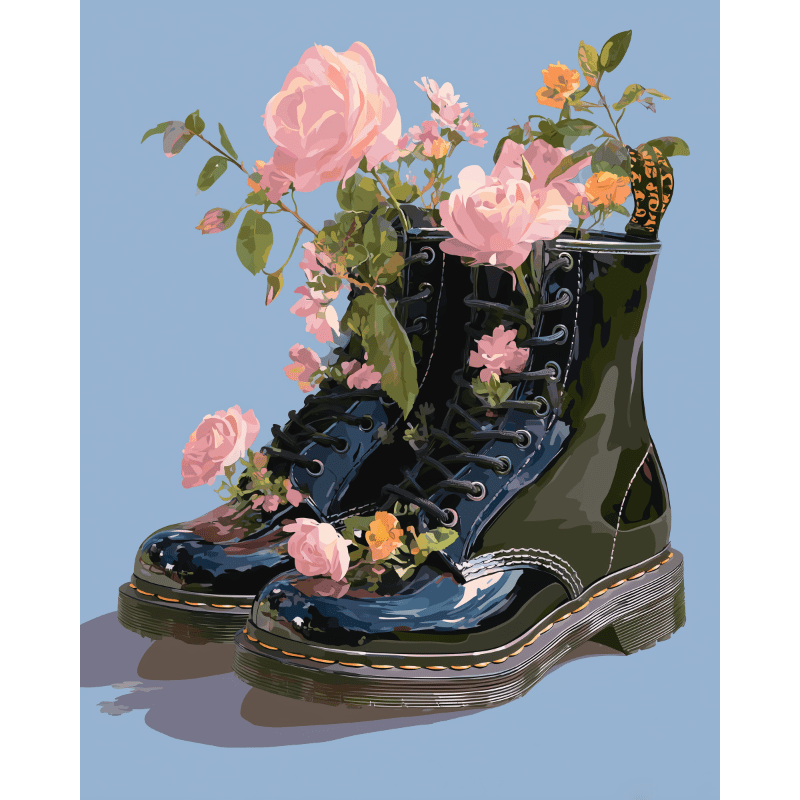 Wildflowers & Boots Artistic Mix