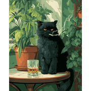 Whimsical Grumpy Cat