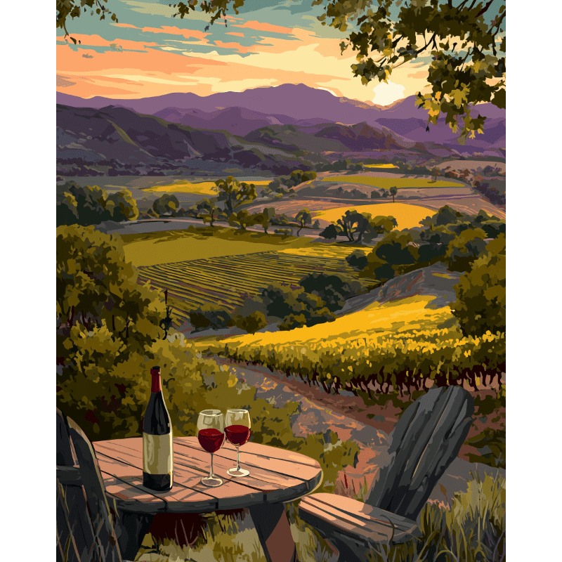 Vineyard Dreams Landscape