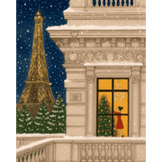 Parisian Christmas Evening