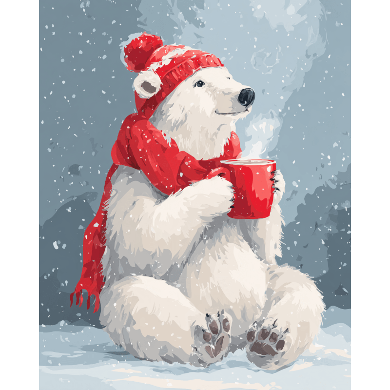 Cuddly Polar Bear Comfort