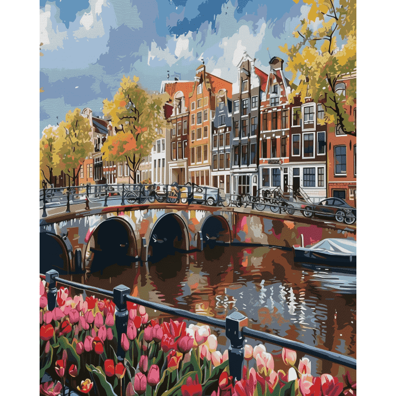 Canal Serenity in Amsterdam