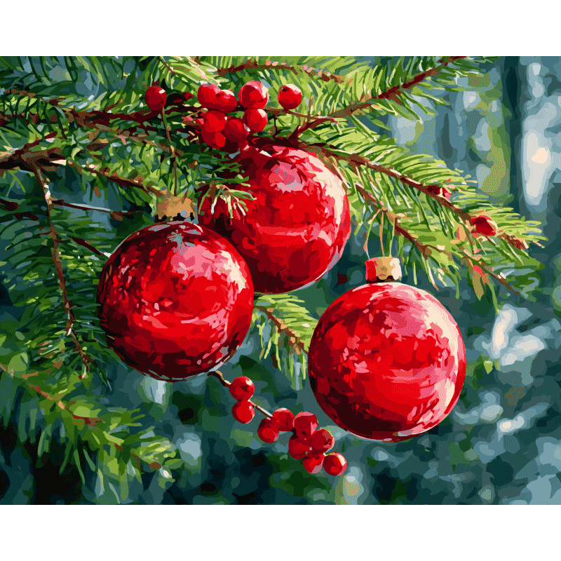 Festive Christmas Ornaments