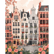 Pink Belgian Charm
