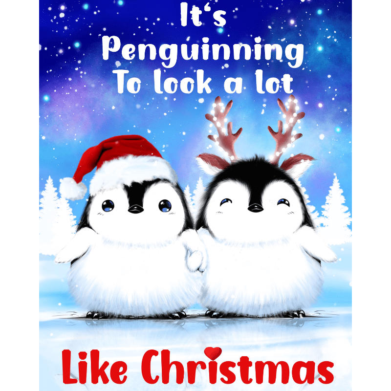 Winter Penguin Parade