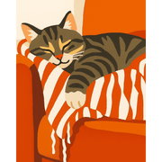 Cozy Cat Naptime