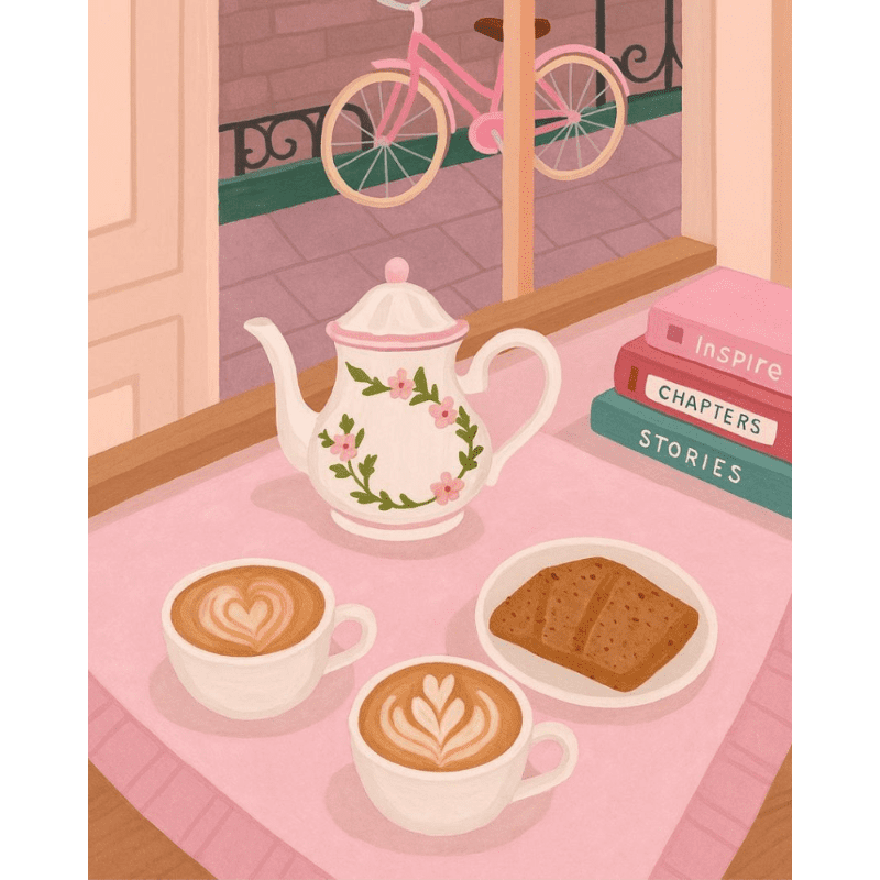 Parisian Café Moments