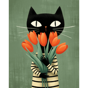 Tulip & Cat Serenity