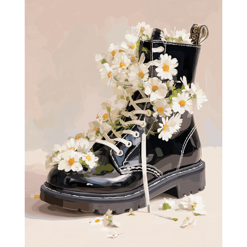 Spring Steps & Daisies