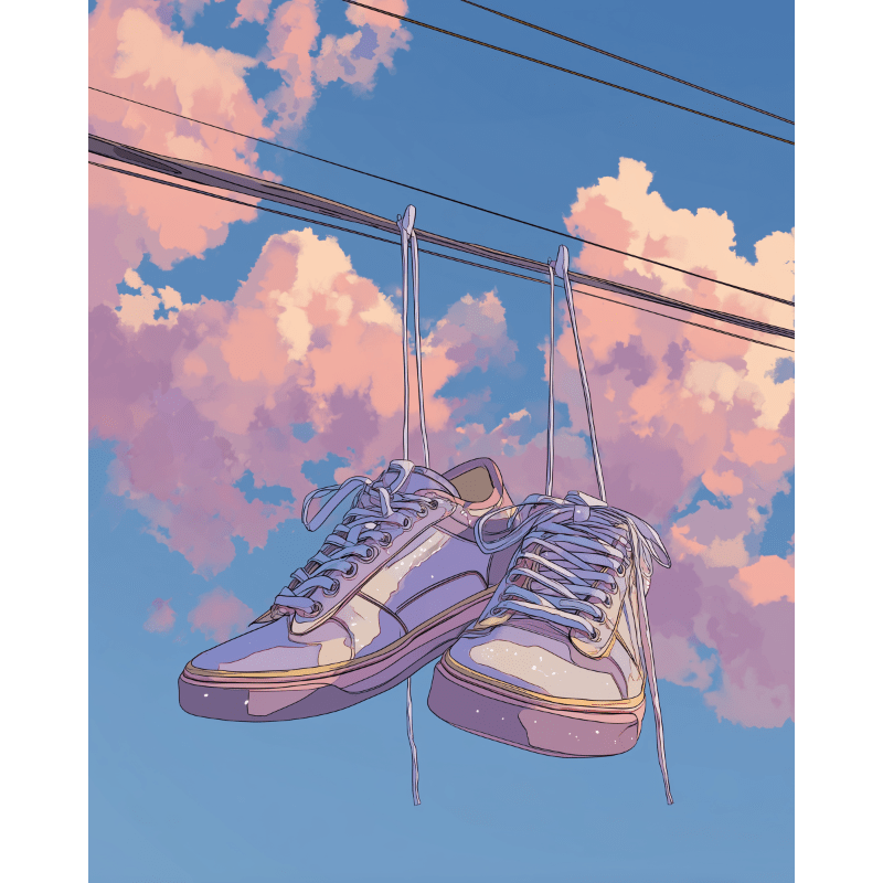 Sky-High Sneakers