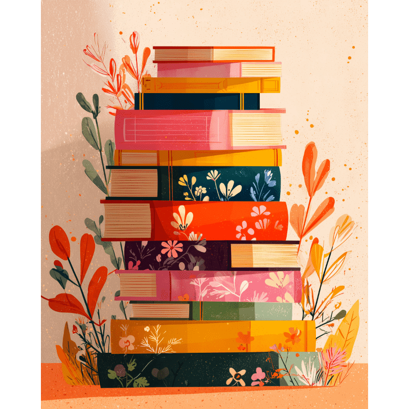 Colorful Bookish Escape