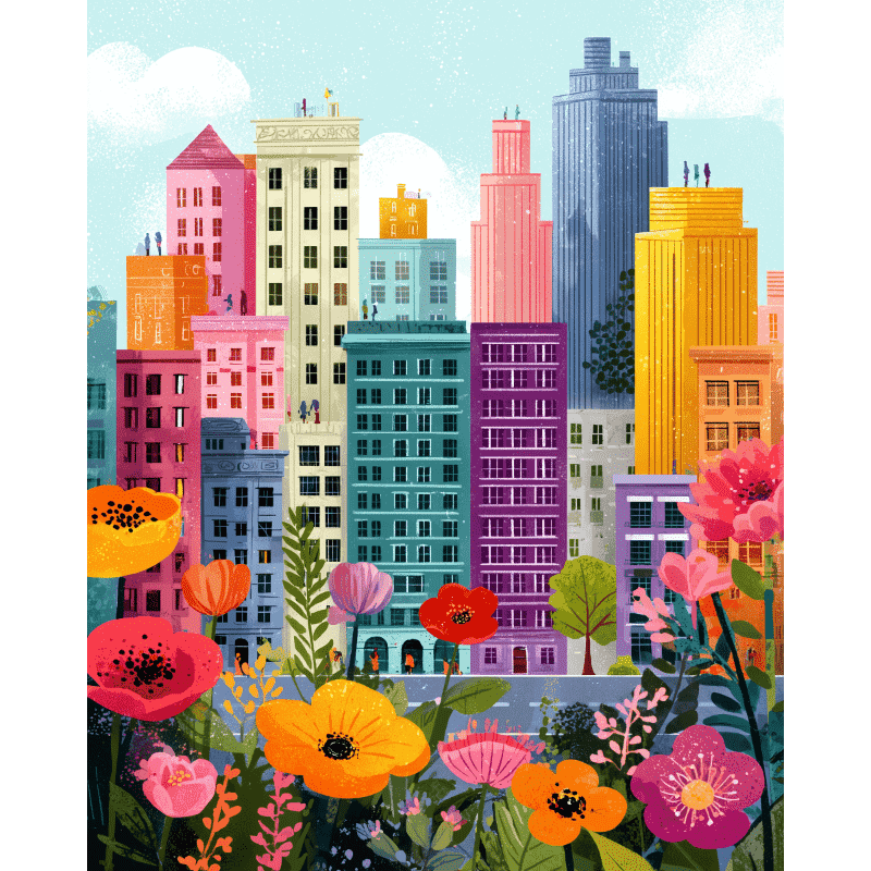 City Garden Bloom