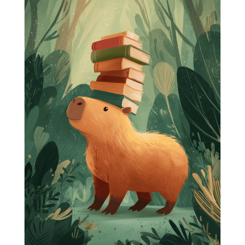 Capybara & Book Haven