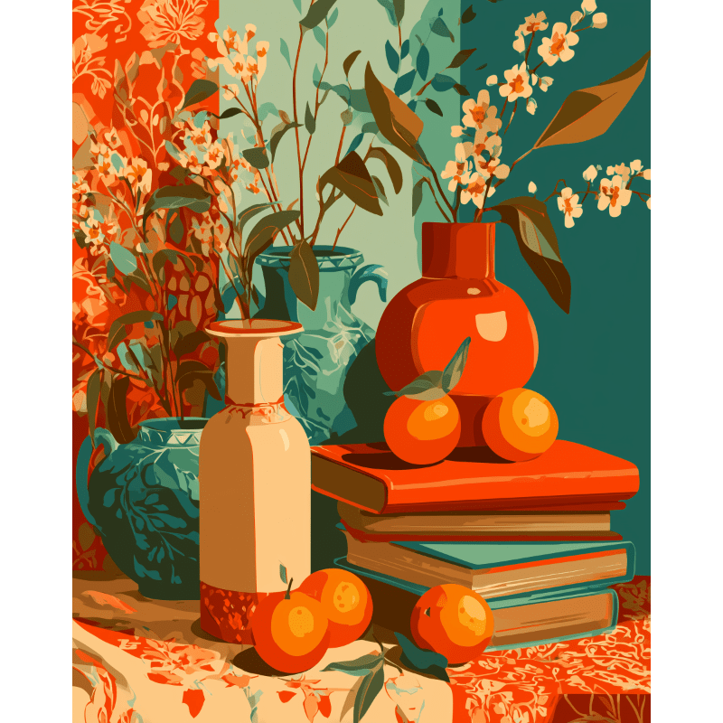 Vivid Still Life | Paint by Number