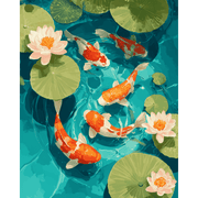 Koi Serenity | Paint by Number