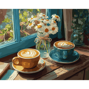 Village Charm: Coffee & Flowers