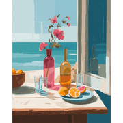 Mediterranean Seaside Still Life